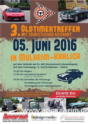 Ein Stelldichein schöner alter Autos 