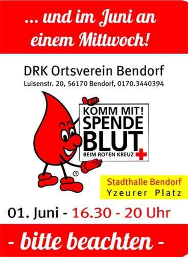 Blutspenden rettet Leben 