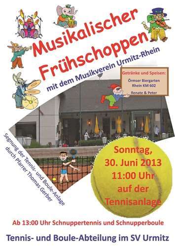 Schnuppertag mit musikalischem Frühschoppen