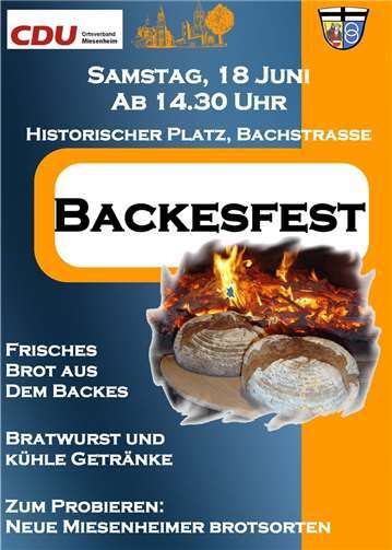 Backesfest in Miesenheim 