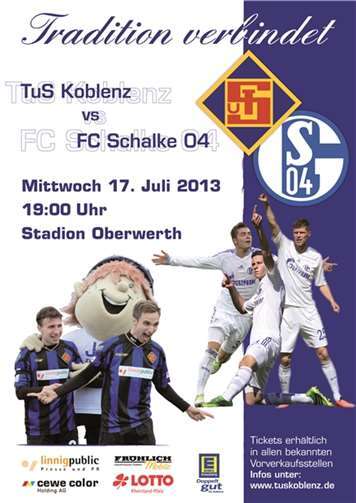 Freundschaftsspiel: TuS Koblenz gegen FC Schalke 04