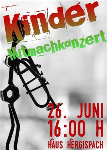 Erstes Kindermitmachkonzert im Haus Hergispach