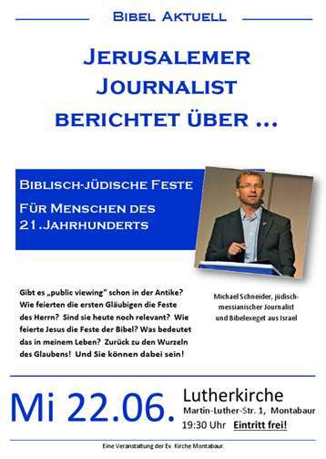 Biblisch-jüdische Feste für Menschen des 21.Jahrhunderts