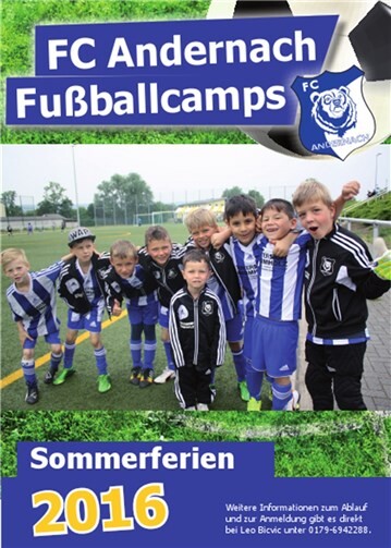 Fußballcamps in den Sommerferien 