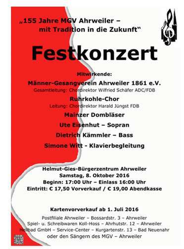 Kartenvorverkauf startet 