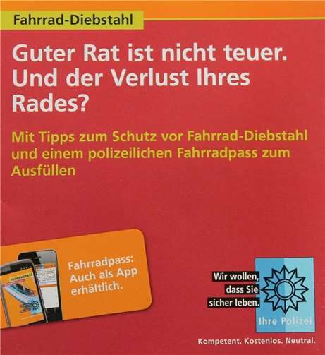 Fahrradpass jetzt auch als App 