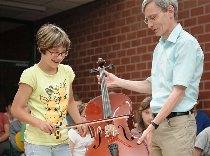 Orchester zum Anfassen 