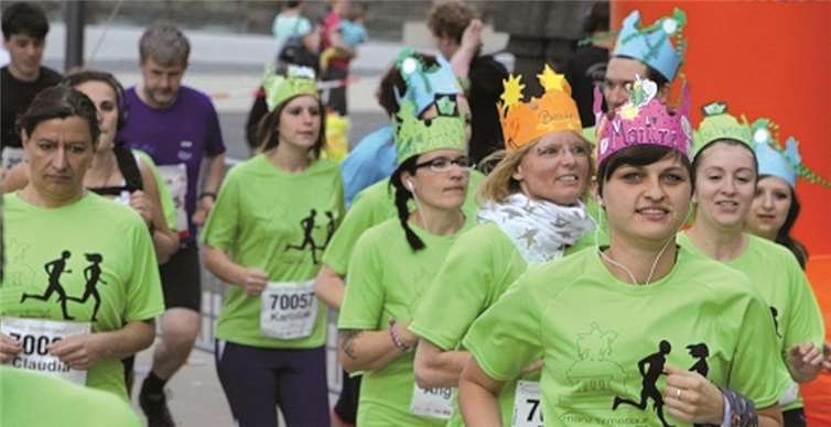 Mit „Geburtstagskrone“ über die Strecke 