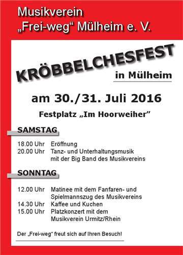 Musik und Kröbbelche