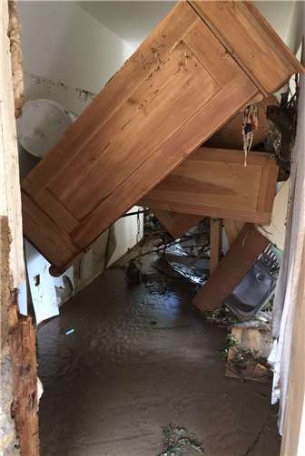 Starkregenereignis zerstörte ganzes Haus 