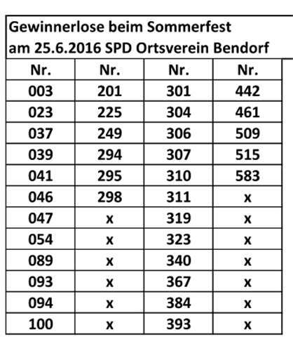 Mitgliederehrung beim Sommerfest 