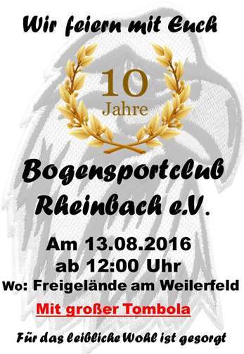 Große Feier zum zehnten Geburtstag 