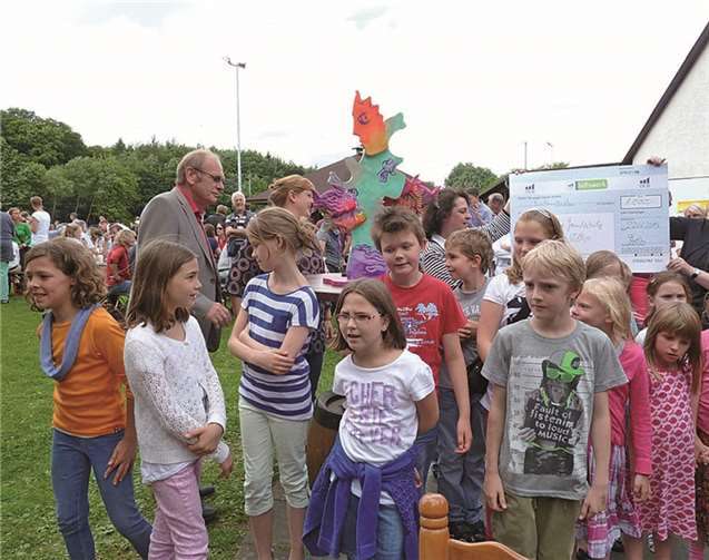 Viel Fisch in Villip - Erfolgreicher Abschluss der Projekttage 