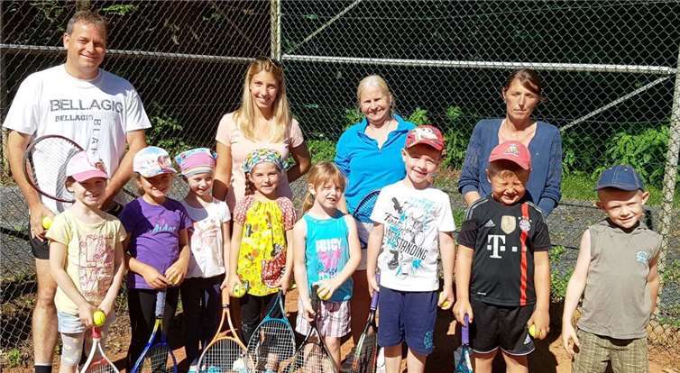 Schnuppertennis für die Kleinen 