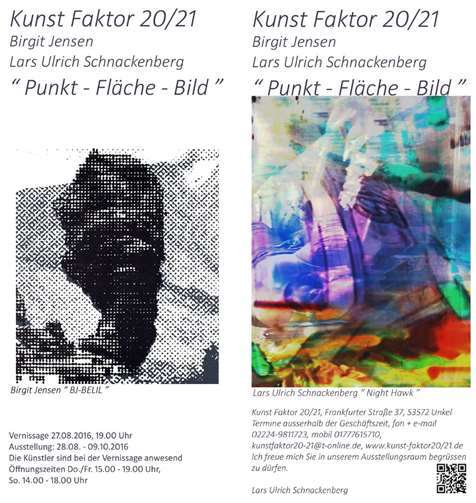 „Punkt - Fläche - Bild“