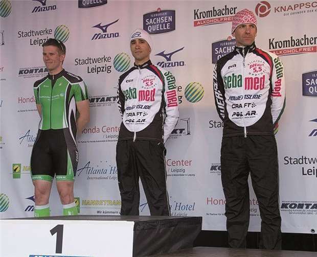 Michael Puderbach auch auf der kurzen 21 km Distanz vorne dabei