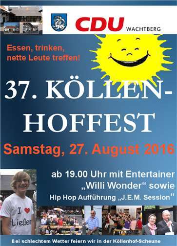 Essen, trinken und nette Leute treffen in Ließem