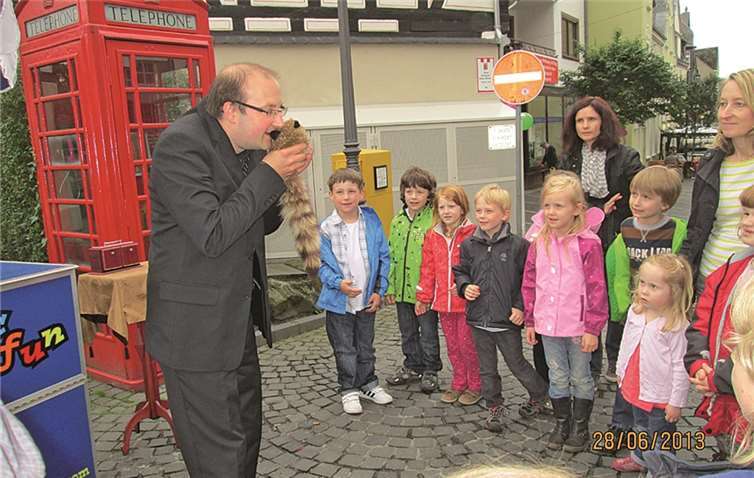 Die schlauen A-B-C-Füchse übernachteten im Haus für Kinder 