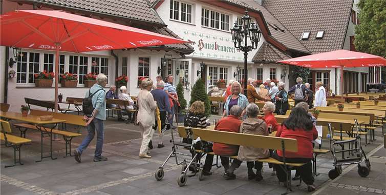 Bei Freunden zu Besuch 