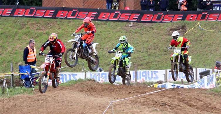 Elite des Motocross-Sports traf aufeinander 