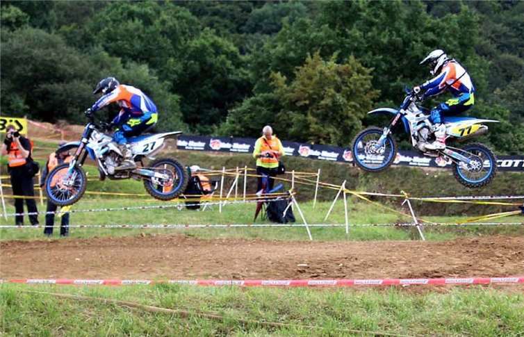 Elite des Motocross-Sports traf aufeinander 