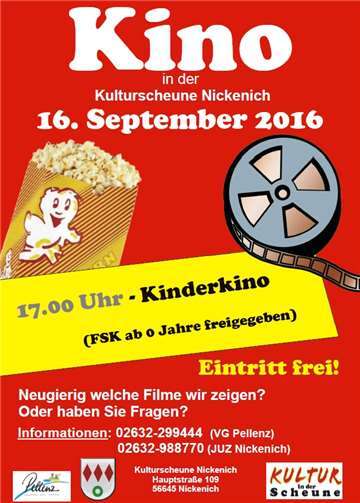Kinderkino in der Kulturscheune