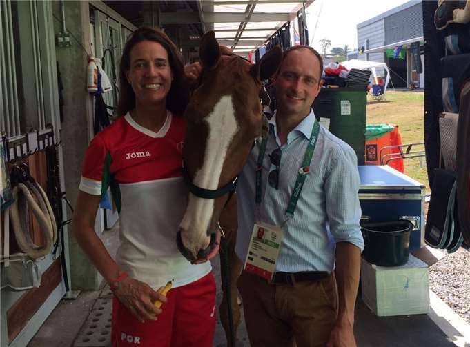 Mayener Pferd bei den olympischen Spielen in Rio