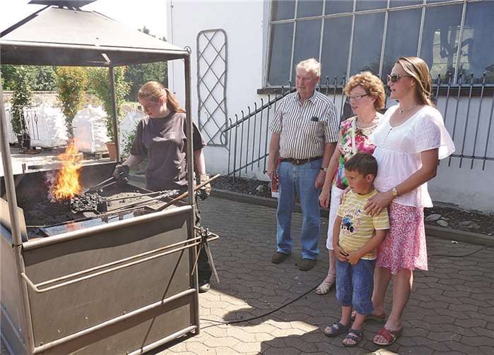 Spannende Vorführungen und interessante Besichtigungen 