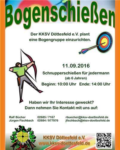 Kleinkaliber oder Bogen 