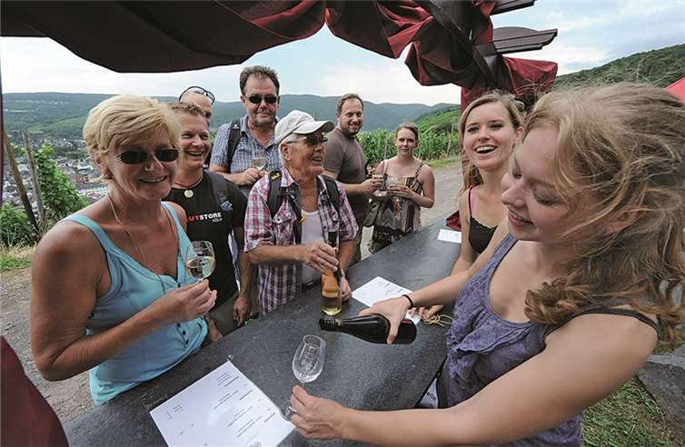 Erst mal ein Wasser, bitte! 