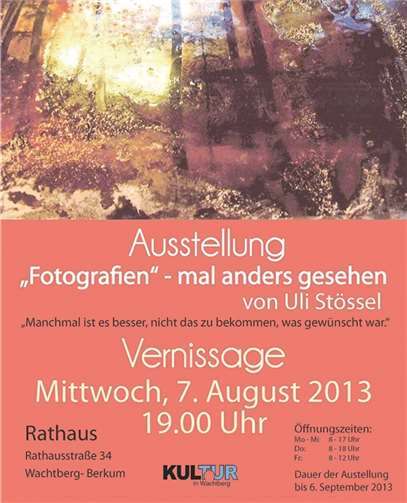 Fotografien einmal anders gesehen 