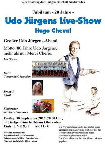 Großer Udo-Jürgens-Abend