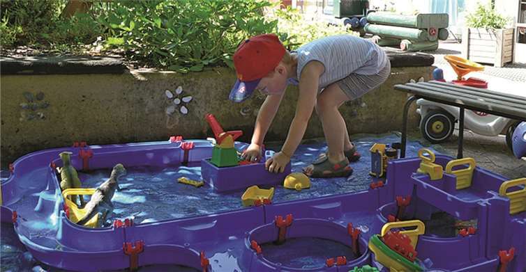 Sommer in der katholischen Kindertagesstätte St. Peter und Paul Urbar