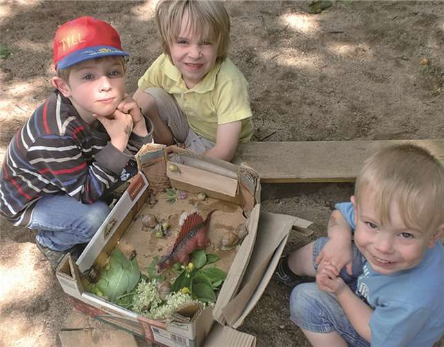 Sommer in der katholischen Kindertagesstätte St. Peter und Paul Urbar 