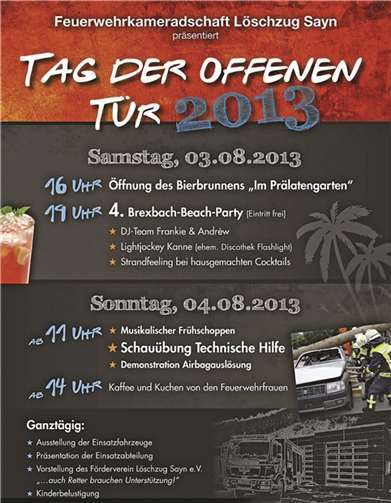 Offenes Feuerwehrhaus 