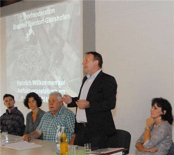 Giershofen startete in die Dorfmoderation 