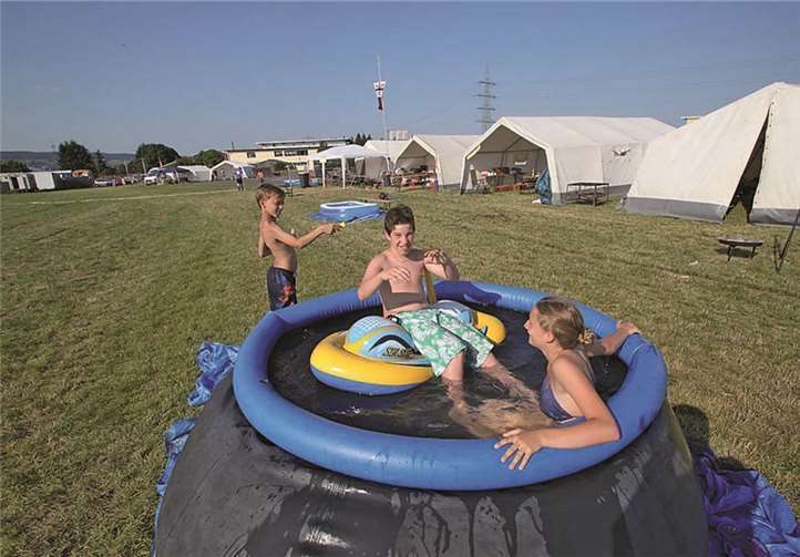 Volles Programm bei hochsommerlichen Temperaturen 