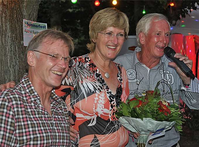 Tolle Stimmung unter freiem Himmel 