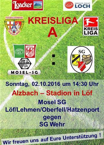 Heimspiel der ersten Mannschaft 