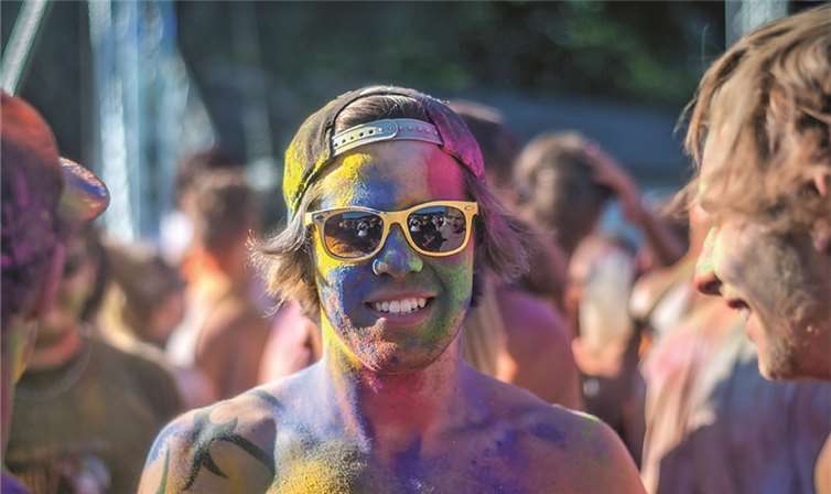 Holi-Electro-Festival des Jahres steigt vom 23. bis 25. August in Mendig 
