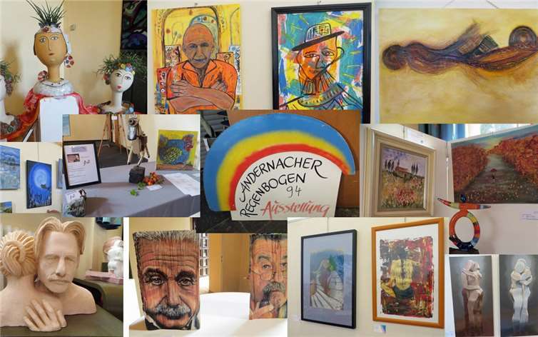 Kunst im Kreuzgang – ein Beleg für vielseitige kreative Energie 