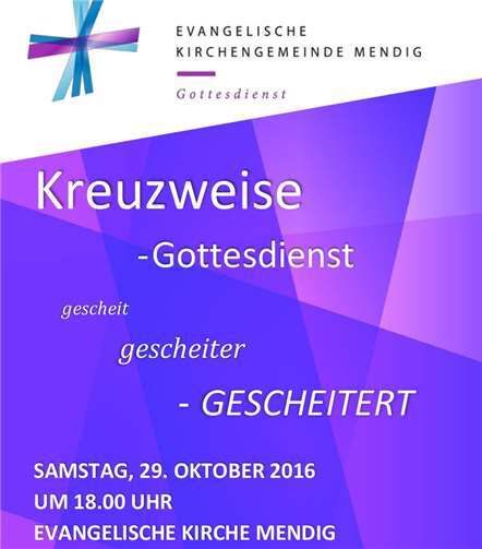 Kreuzweise, der etwas andere Gottesdienst