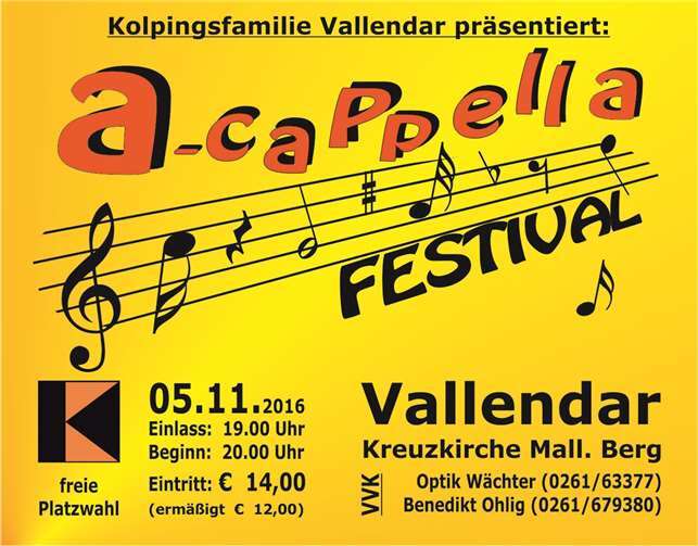 „Vocale Grande“ beim fünften a-cappella-Festival 