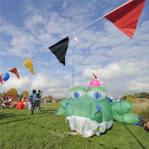 Drachenfest im Festungspark 