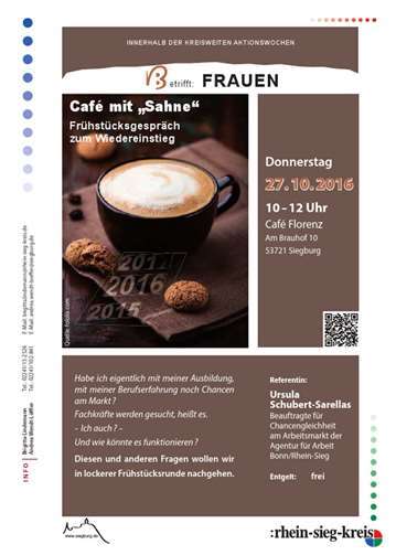 Café für Frauen mit „Sahne“