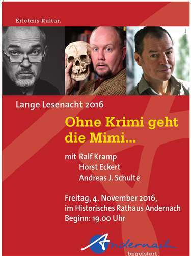 Ohne Krimi geht die Mimi... 