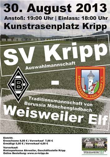 Die Weisweiler Elf kommt