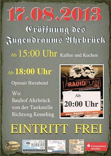 Eröffnung des Jugendraumes