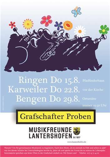 Musikfreunde sind herzlich willkommen