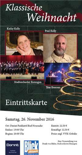 Weihnachtliche Lieder mit Kathy und Paul Kelly 